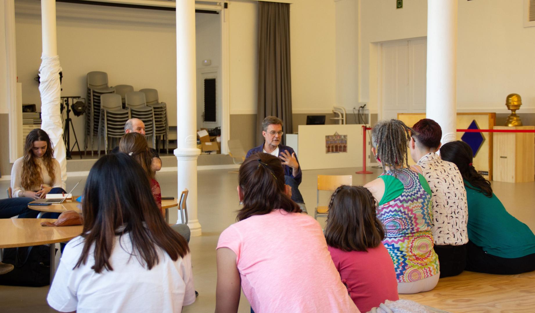 Un momento de la audición de 'Gran Casting', con Roger Bernat