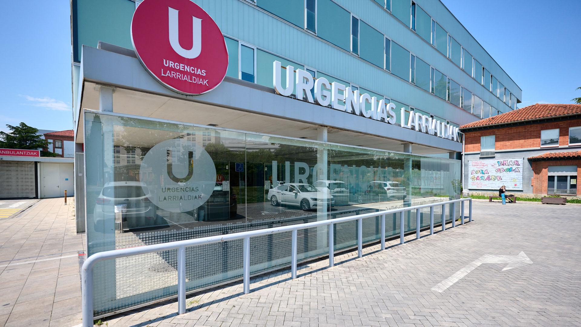 Edificio de Urgencias del Hospital Universitario de Navarra (HUN)