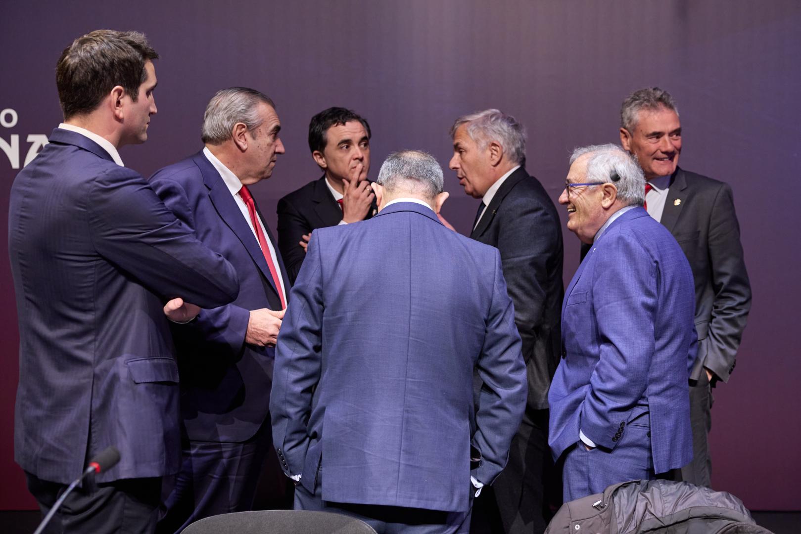 Imagen de la anterior asamblea de Osasuna