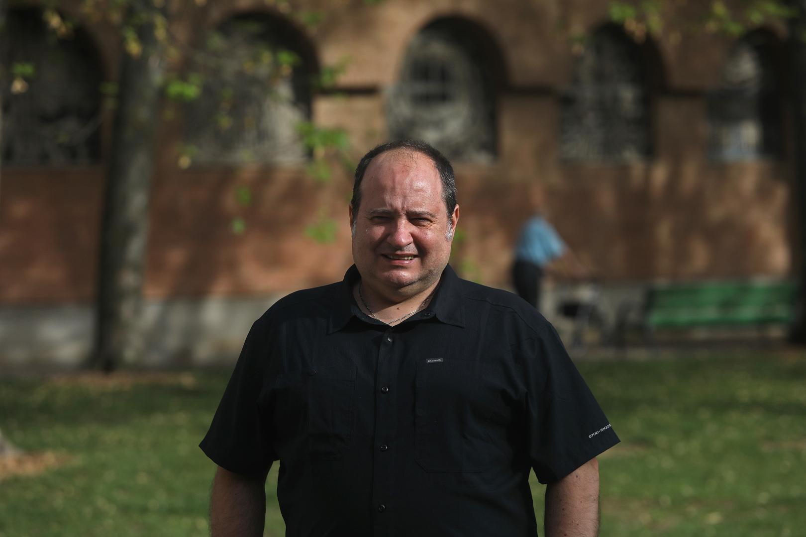 Iñaki Ániz ha descansado estos últimos días en Pamplona antes de regresar de nuevo a Catar