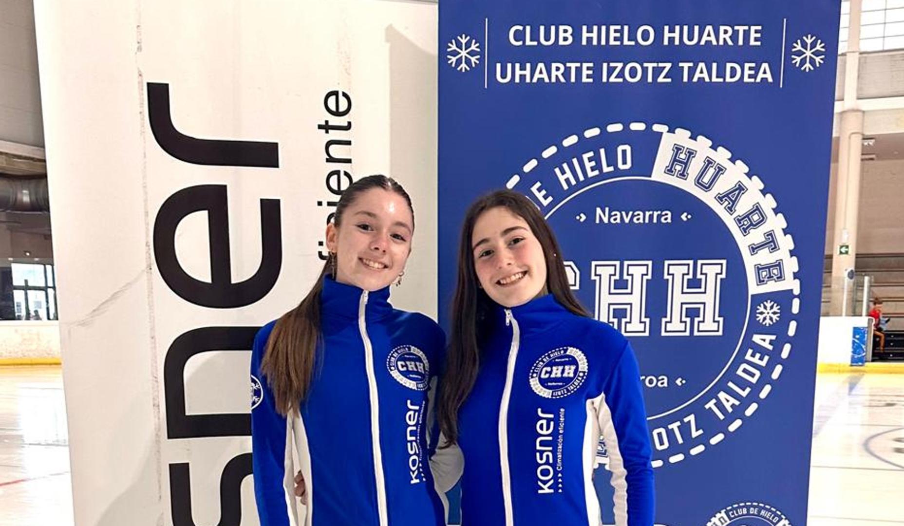 Elena González y Anne Corbillón