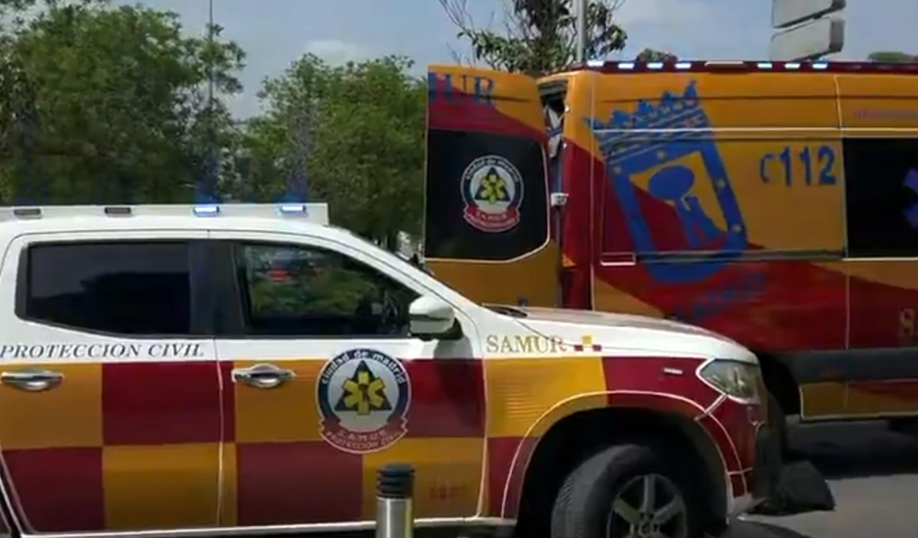 Efectivos de emergencias, en el lugar del suceso