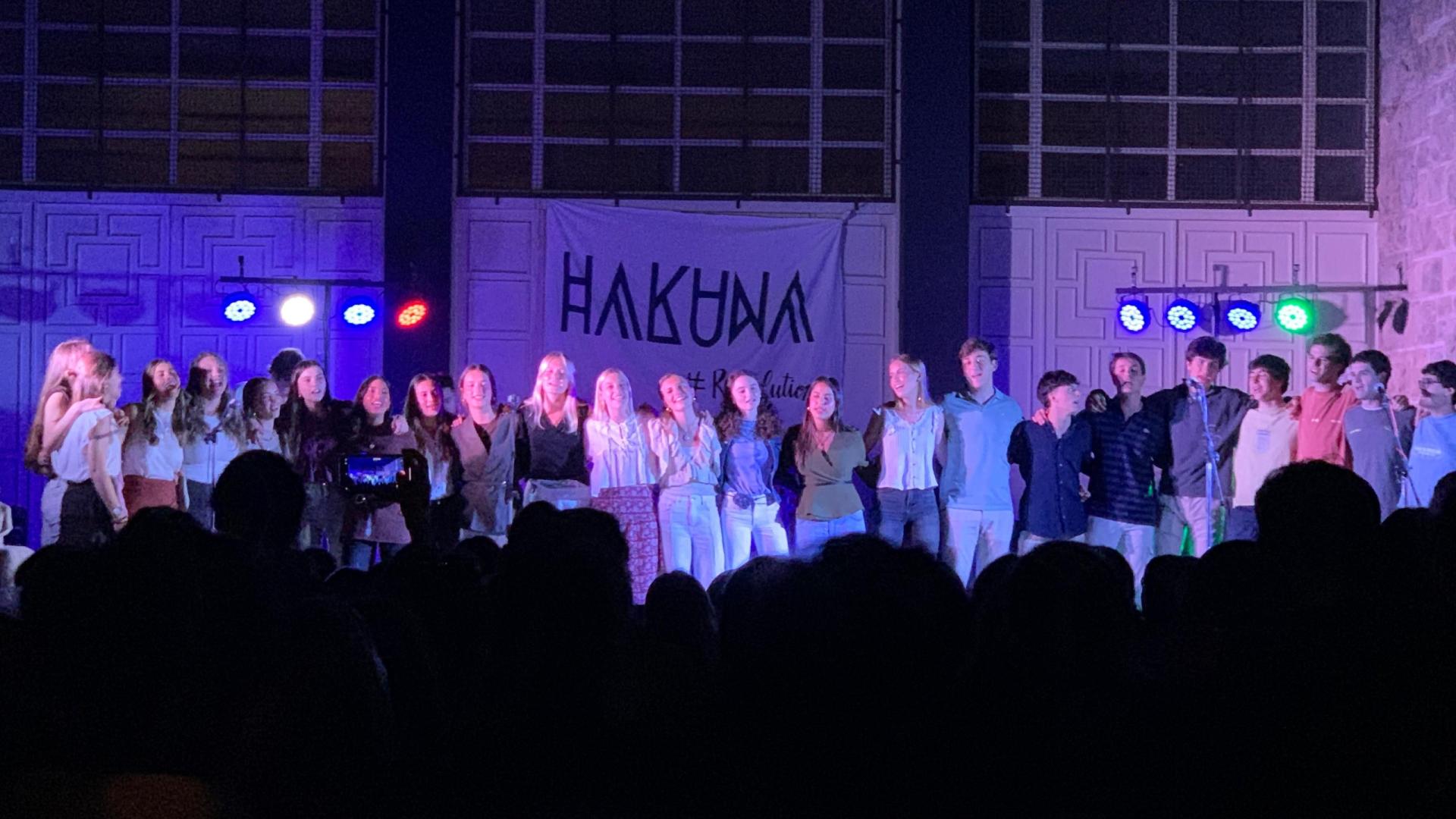 Imagen del concierto de Hakuna en Pamplona