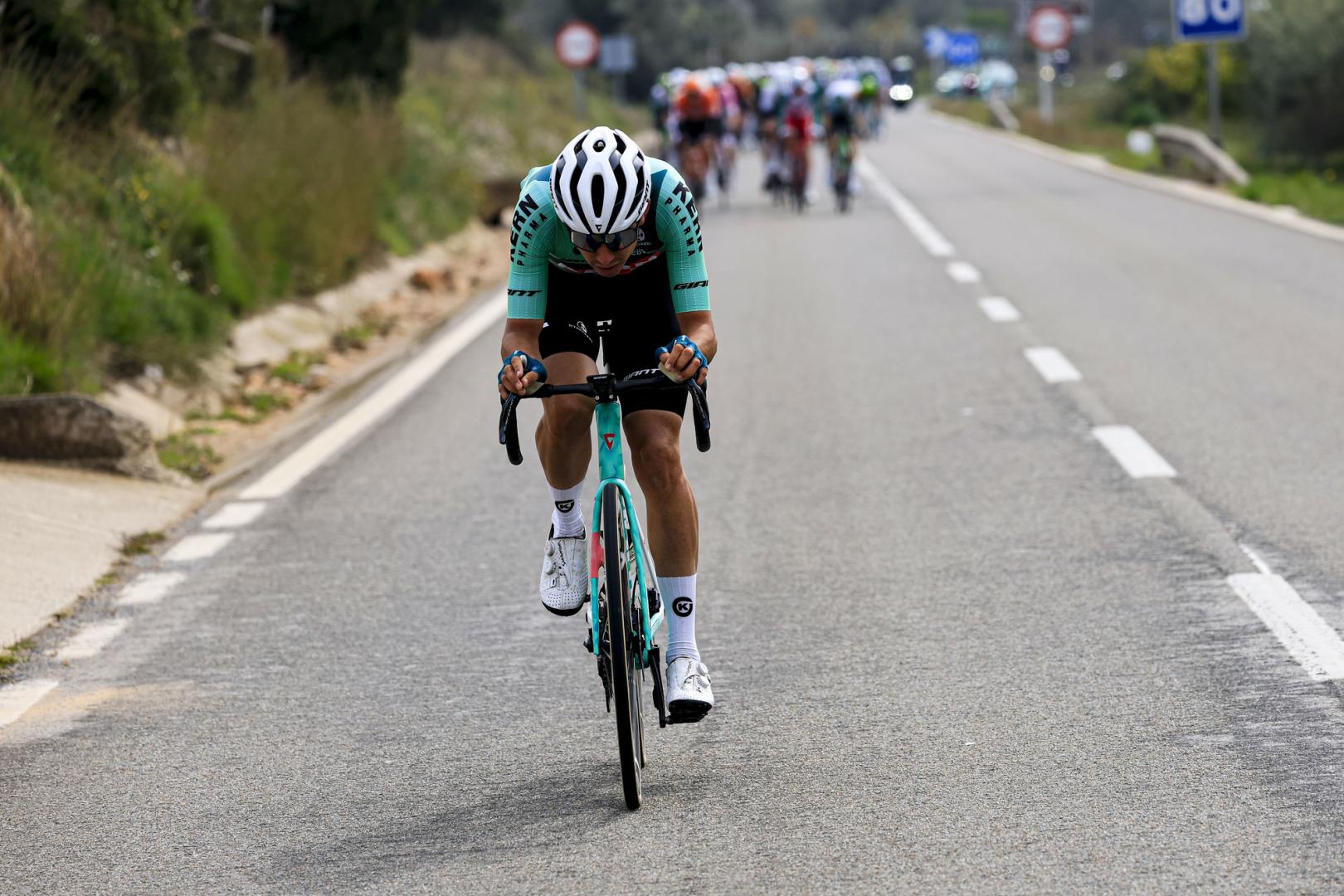 Diego Uriarte, en una escapada durante esta temporada.