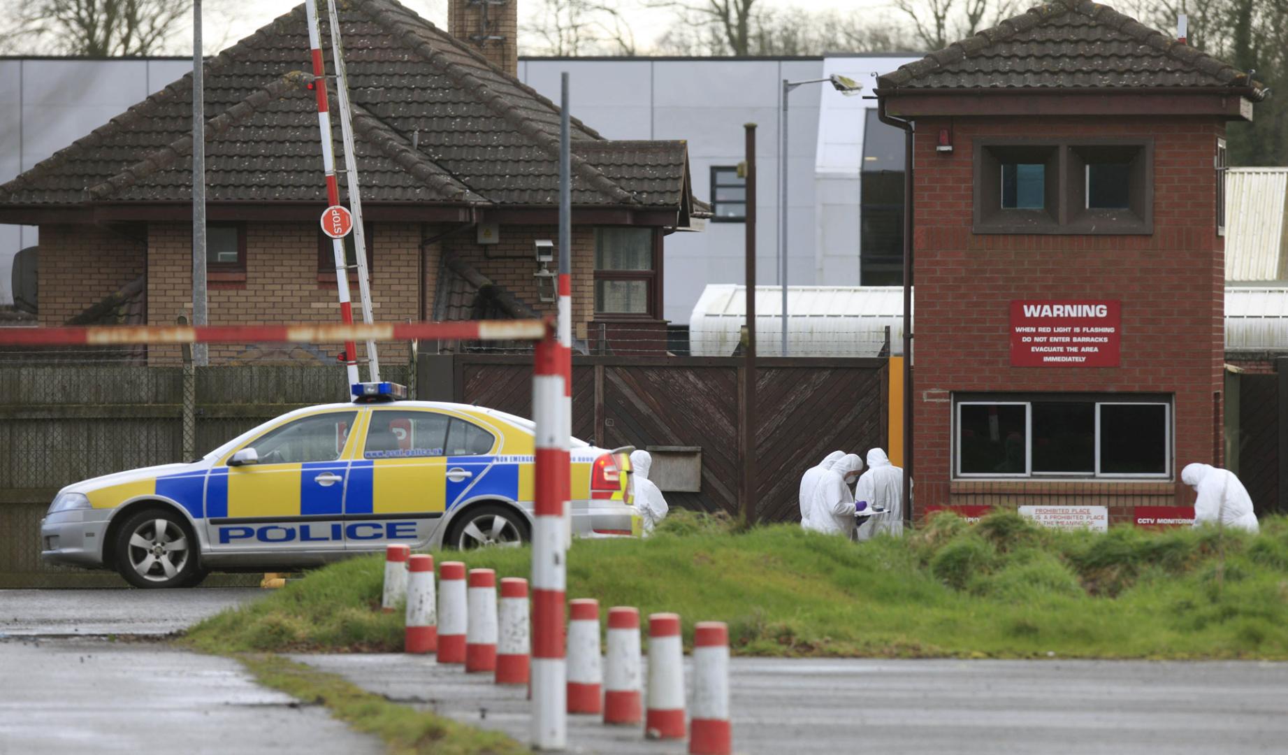Imagen de archivo de un coche de policía norirlandés