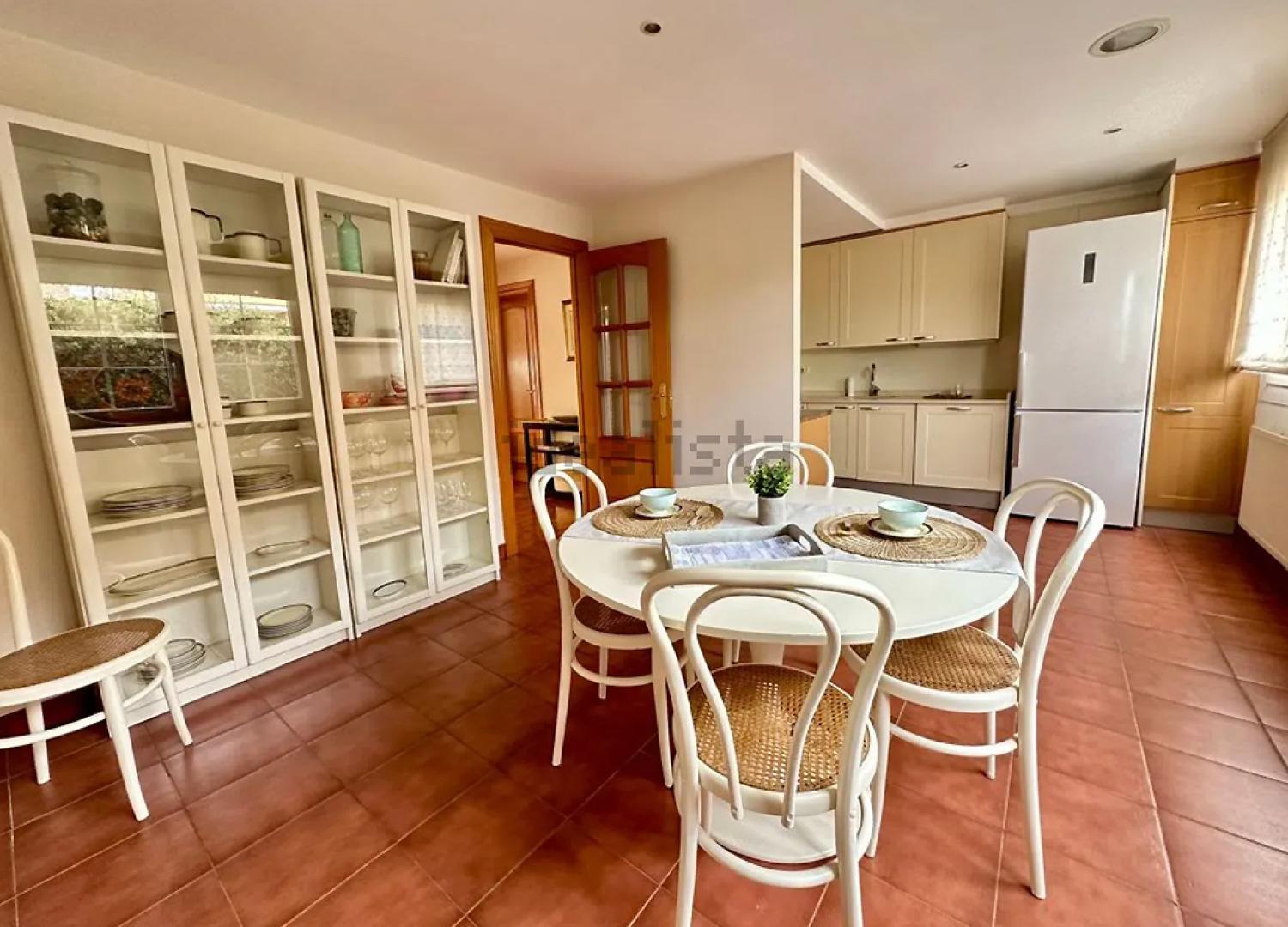 Zona de comedor en la cocina