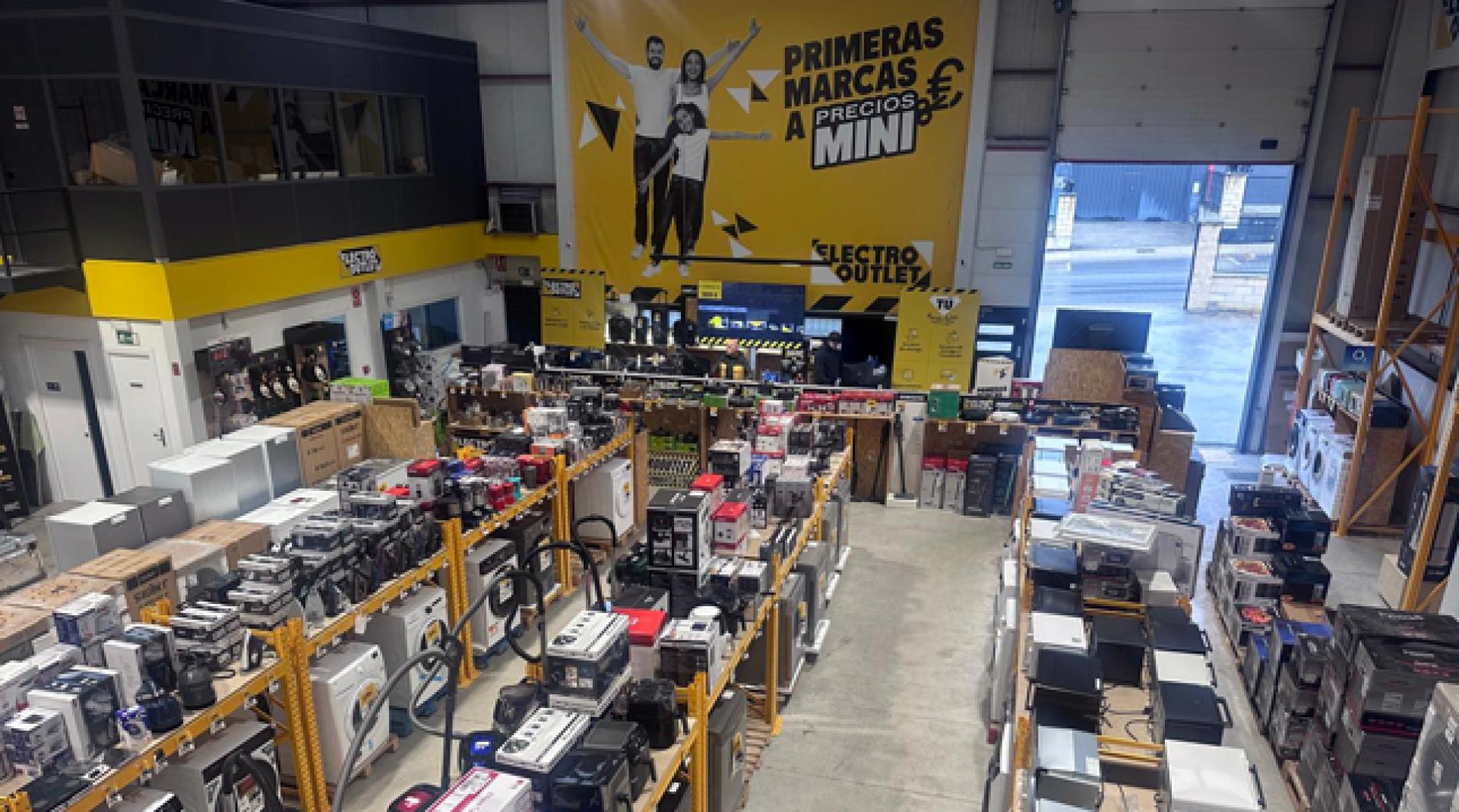 La tienda Electro Outlet Pamplona, ubicada en Mutilva