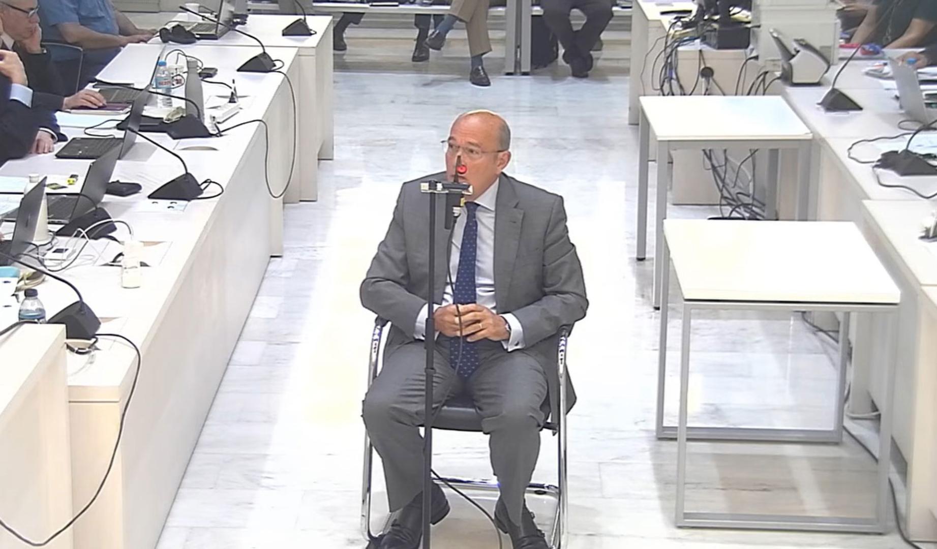 El coronel jubilado de la Guardia Civil Diego Pérez de los Cobos declara por la operación Kitchen