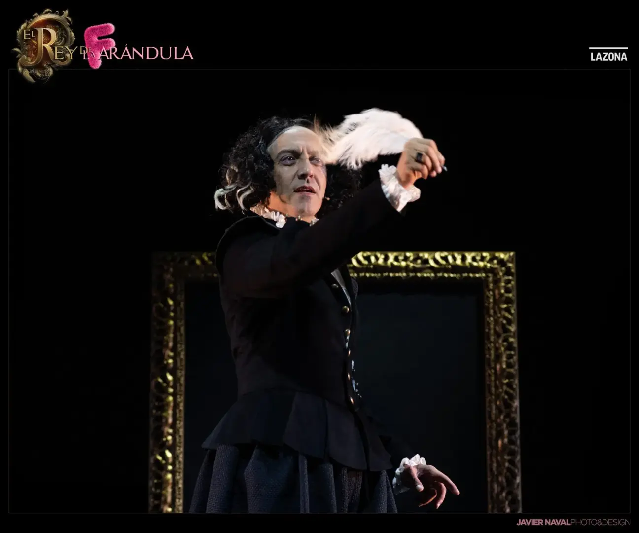 Ángel Ruiz, en un momento de 'El rey de la farándula'