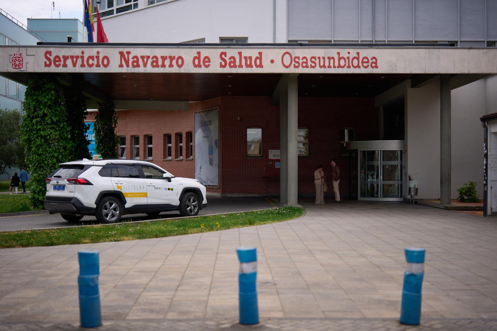 Acceso al Hospital Universitario de Navarra