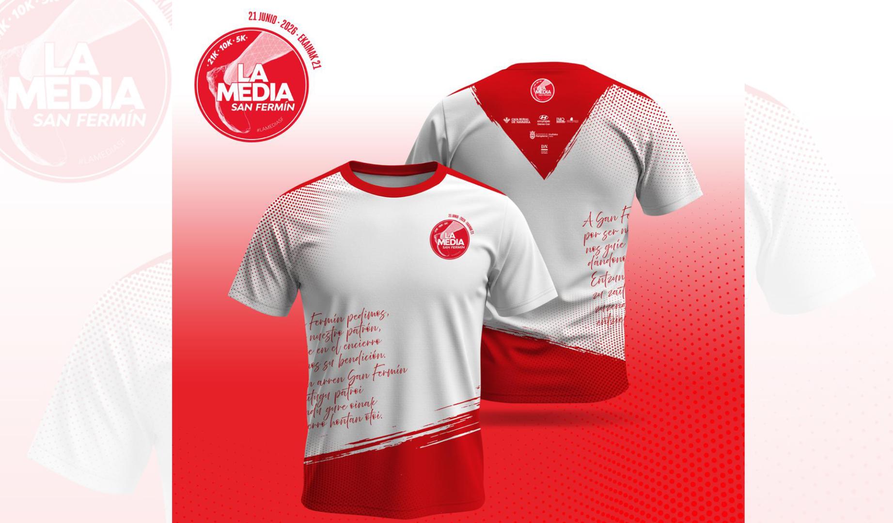 Camiseta de 'La Media San Fermín' 2026