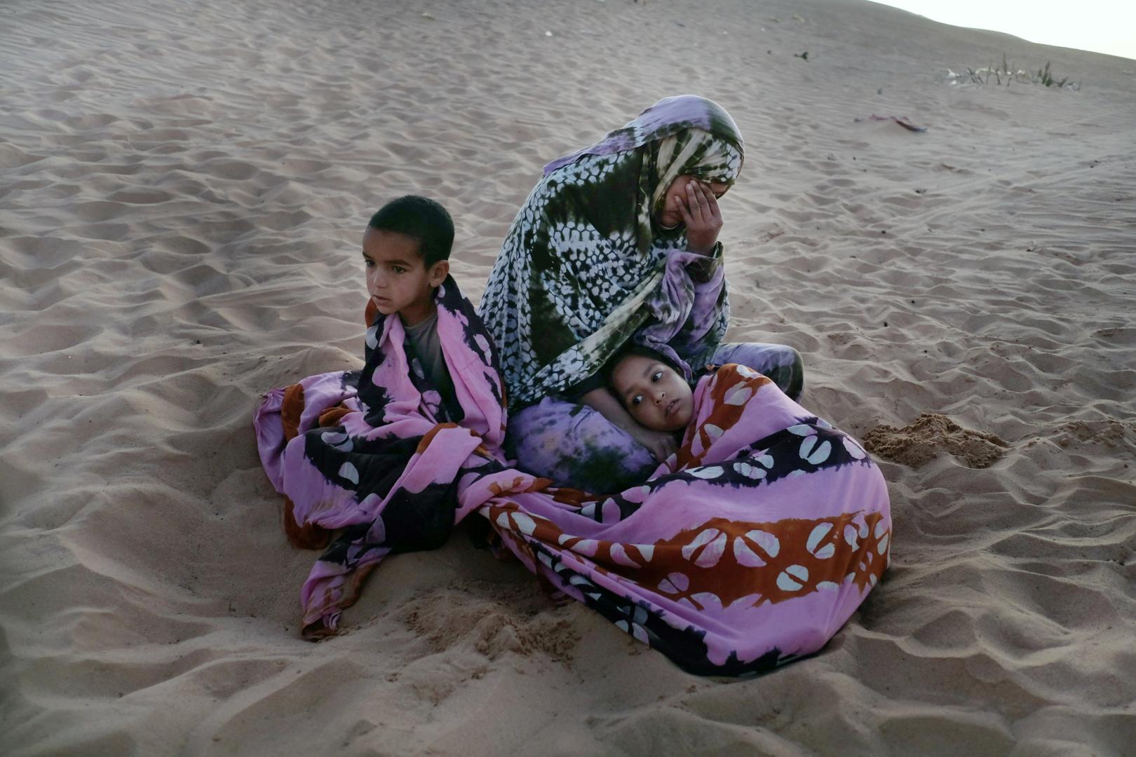 Los niños y niñas saharauis viven en condiciones extremas.
