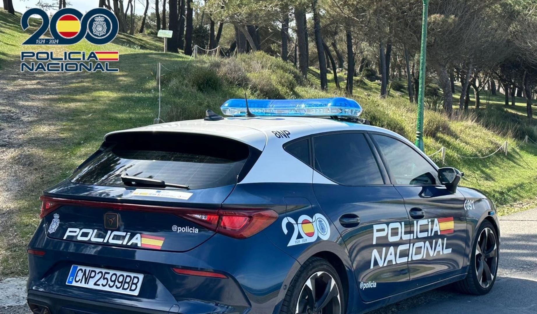Vehículo de la Policía Nacional