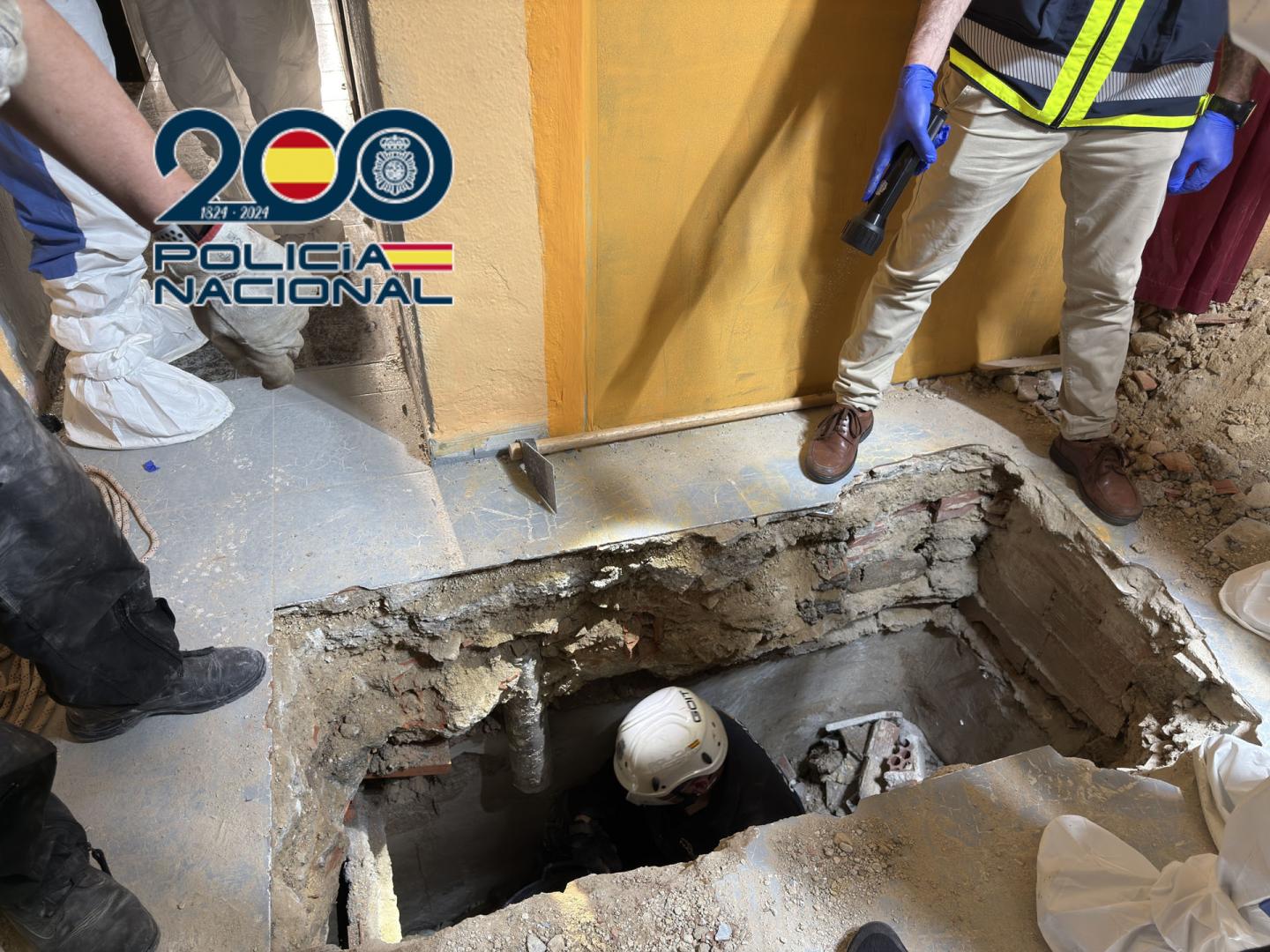 El cadáver de Jesús Tavira fue hallado enterrado a más de dos metros de profundidad en un aljibe de una vivienda de la pedanía de El Bacarot