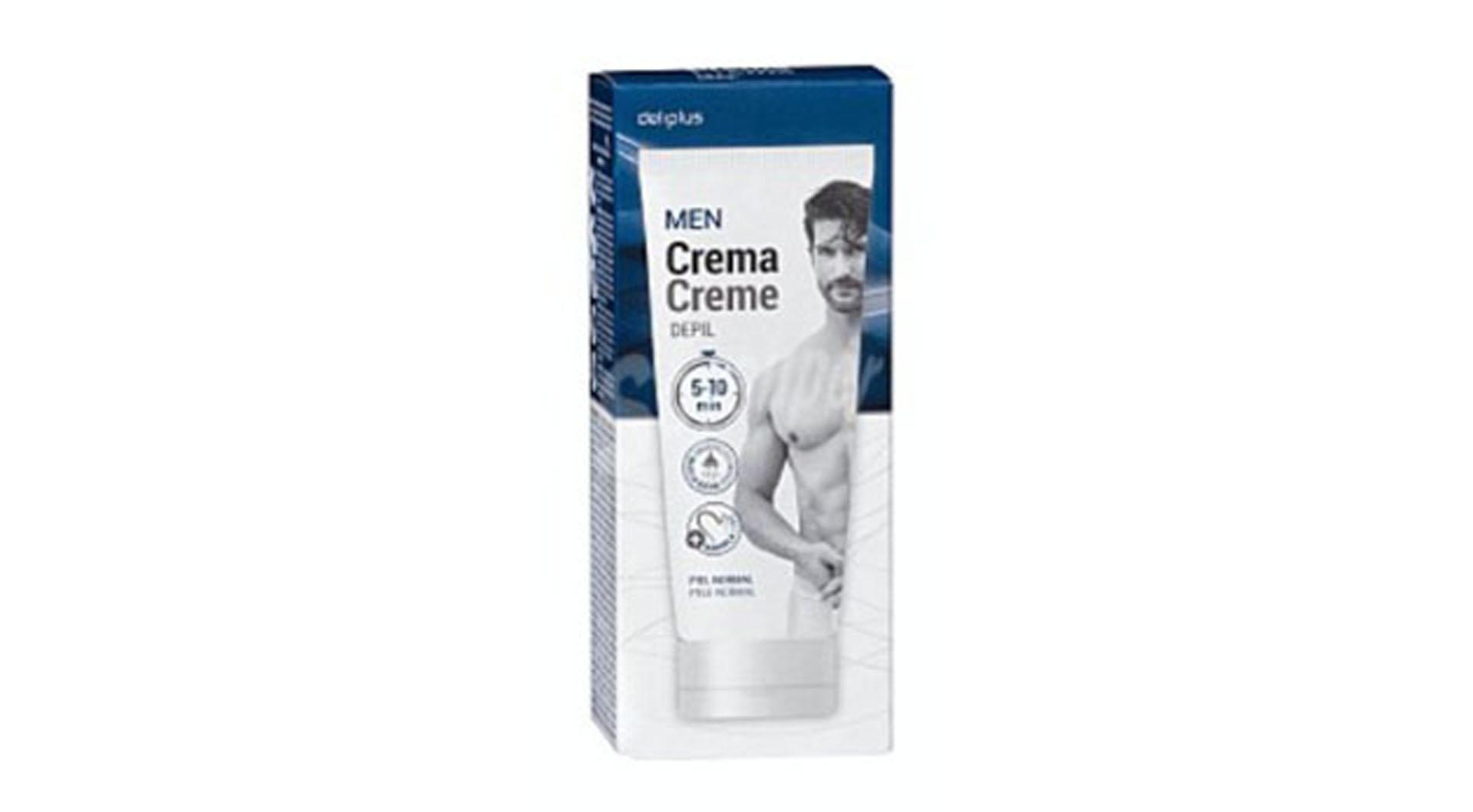 Crema depilatoria Men Depil, bajo la ducha