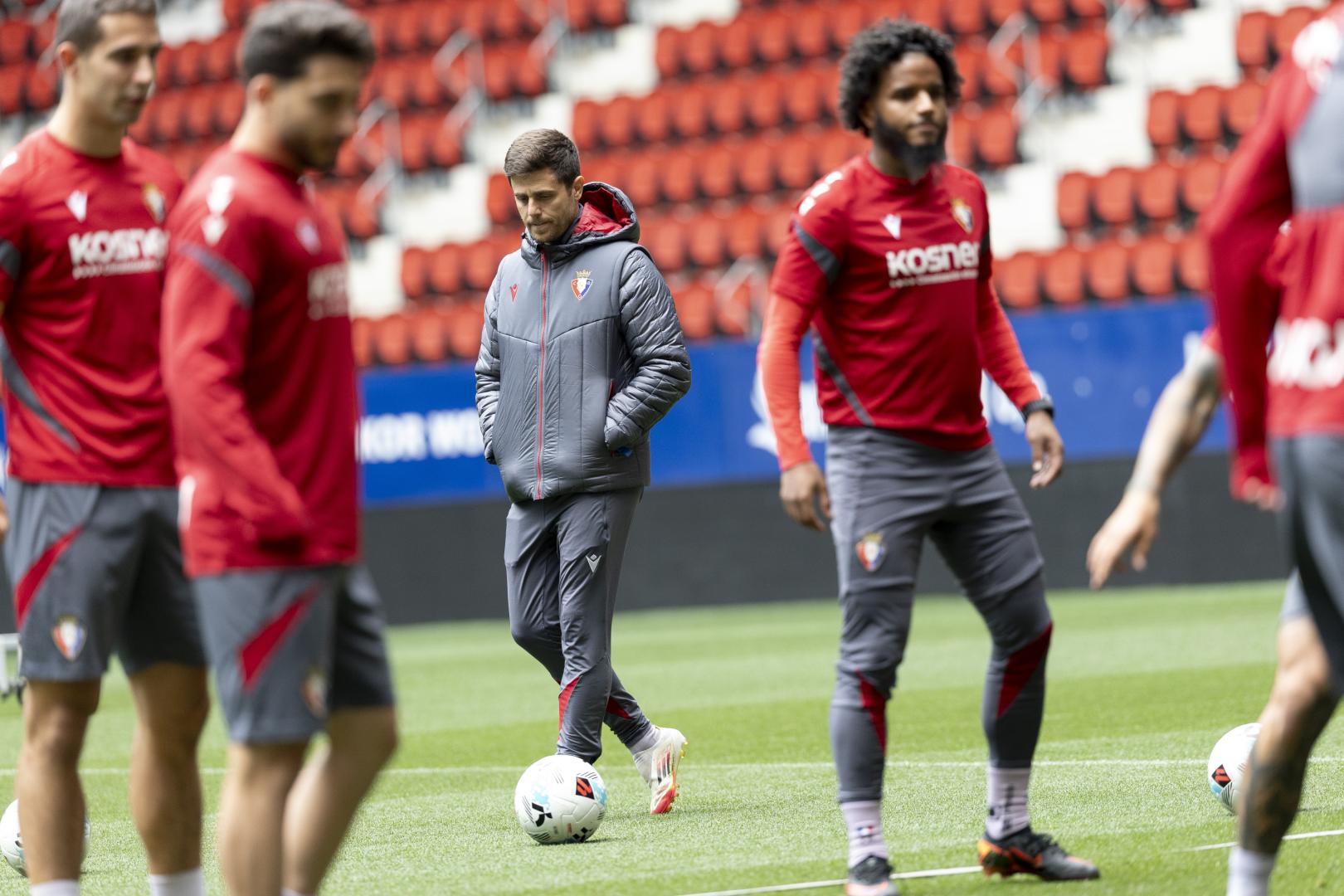 Alessio Lisci, este miércoles en El Sadar