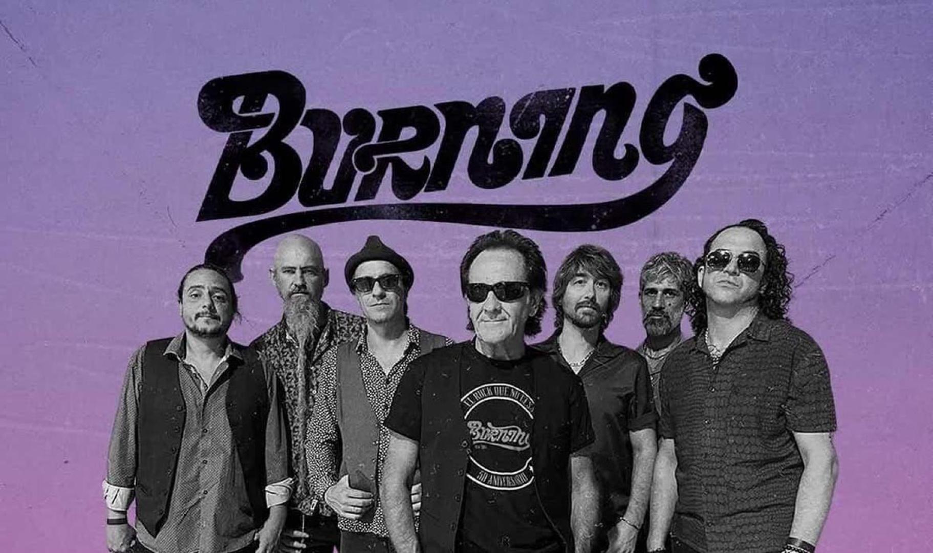Burning abrirá el concierto de Deep Purple en el Navarra Arena el 5 de julio