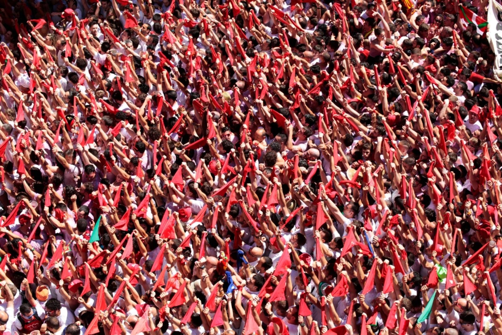 Imagen de archivo de un chupinazo