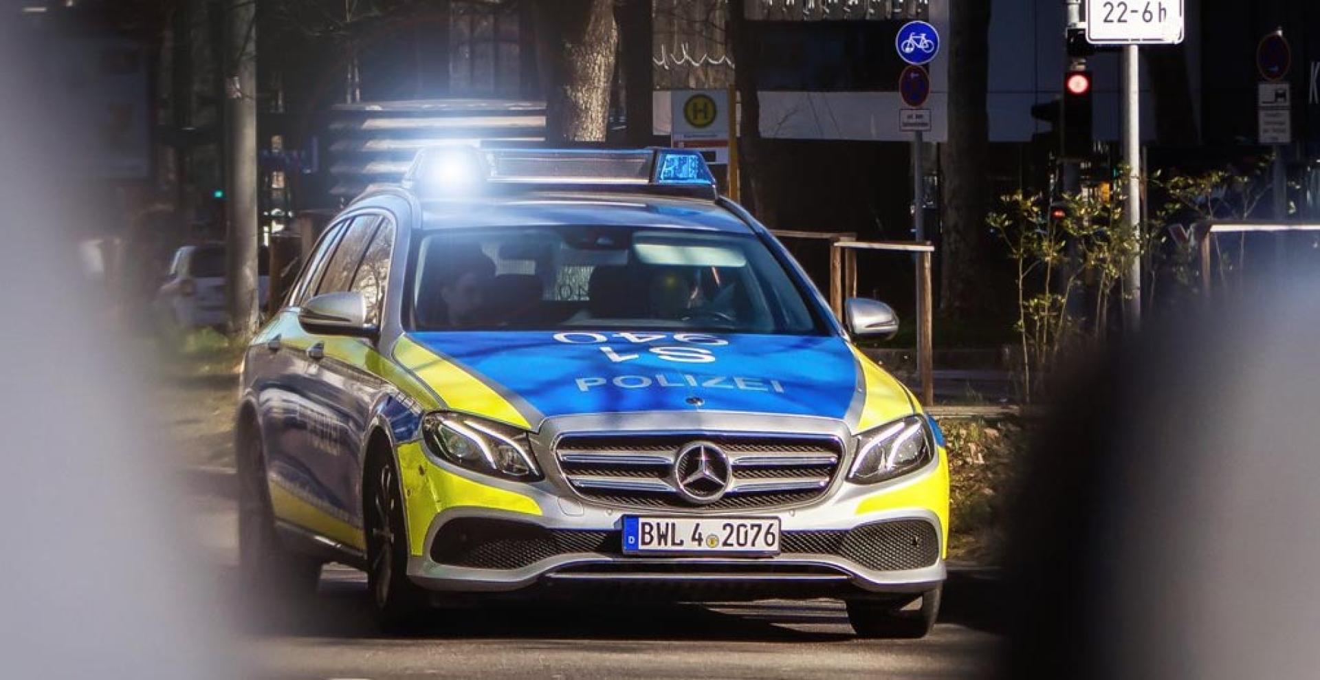 Coche de policía e Stuttgart