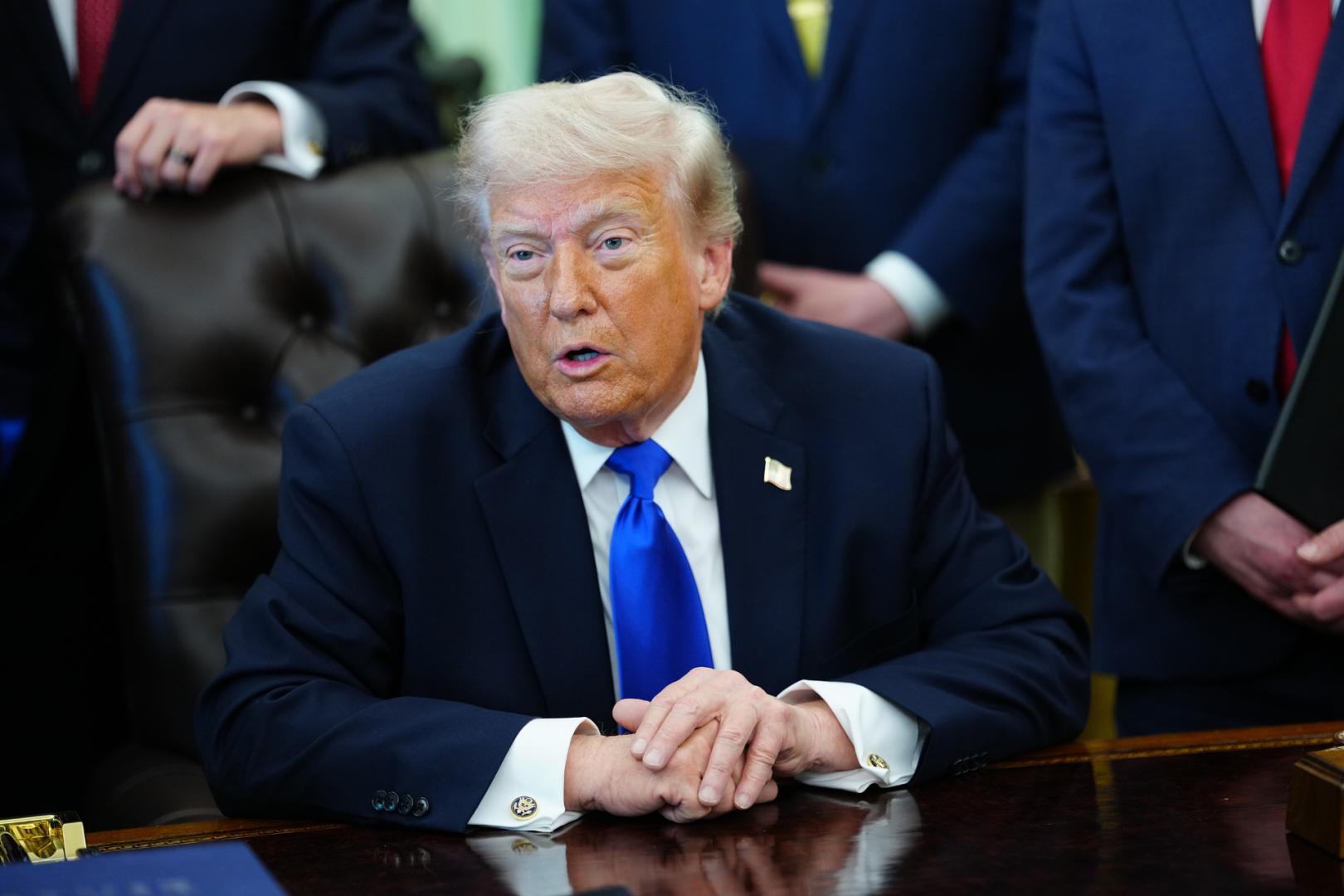 El presidente estadounidense Donald Trump