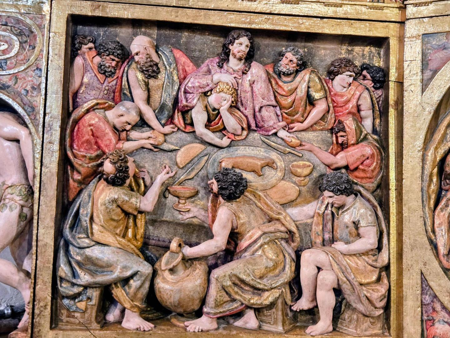 Relieve de la última cena