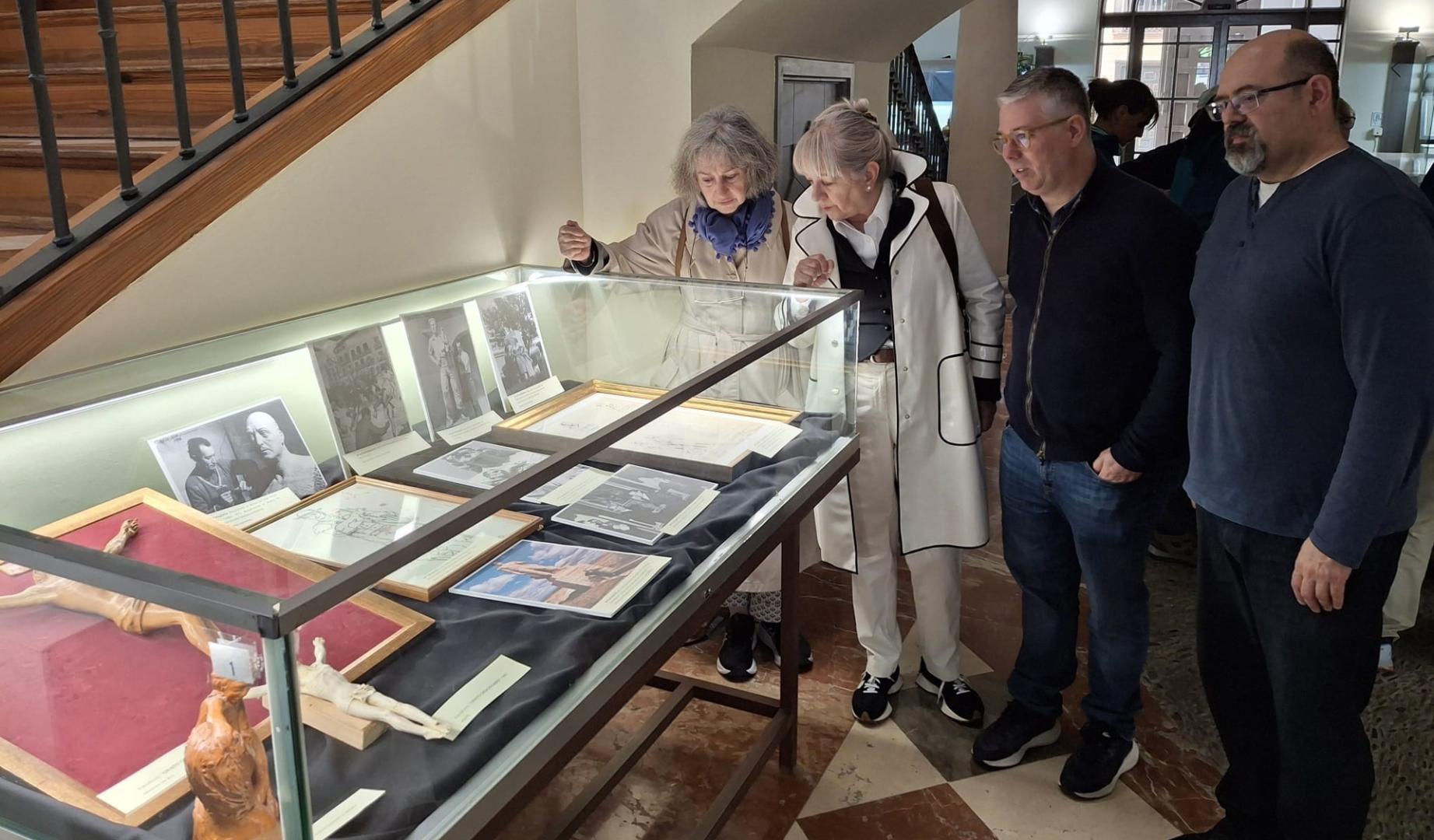 El Archivo Municipal de Tudela acoge una exposición sobre los bocetos del artista Antonio Loperena