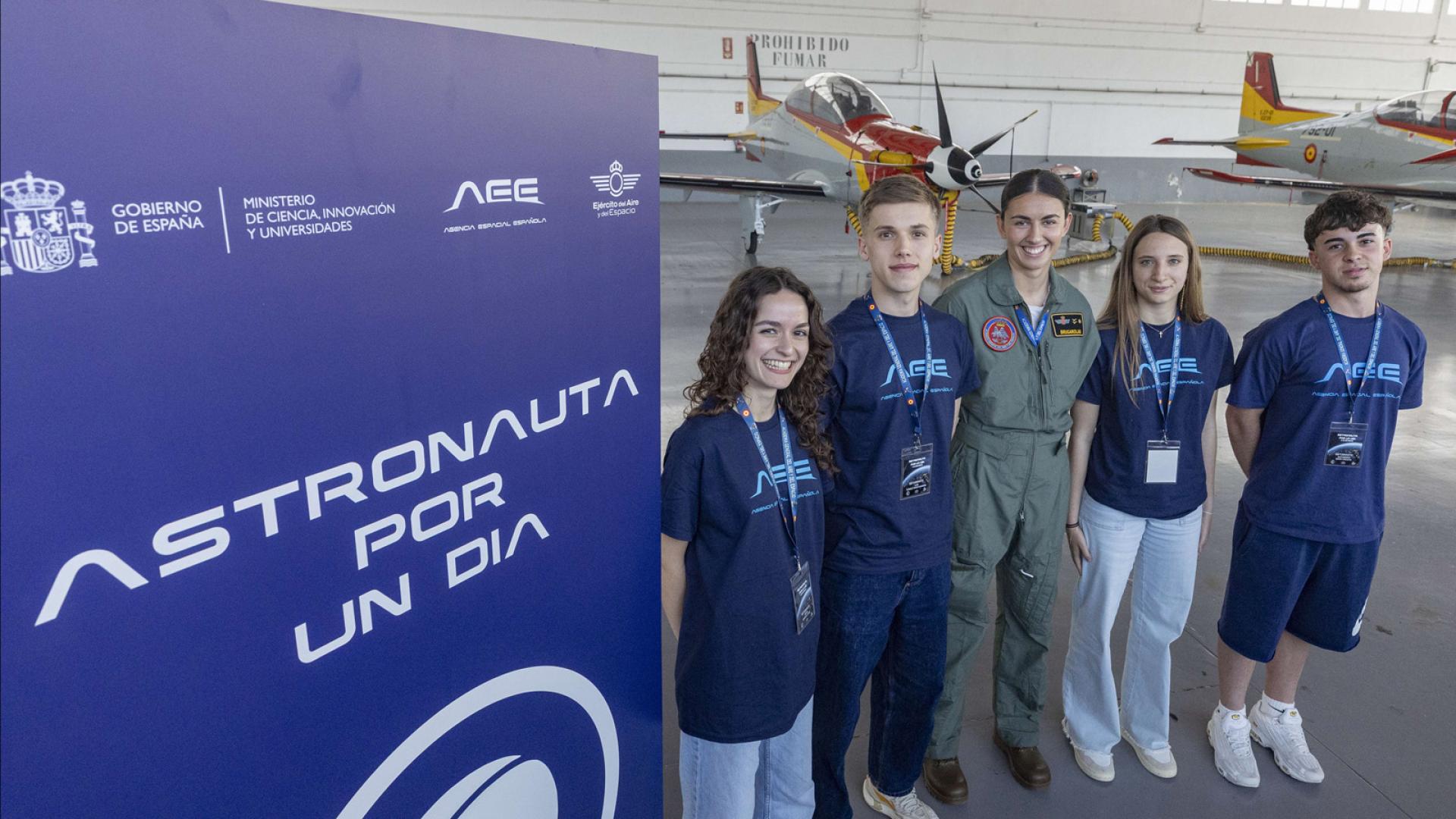 Astronautas por un día