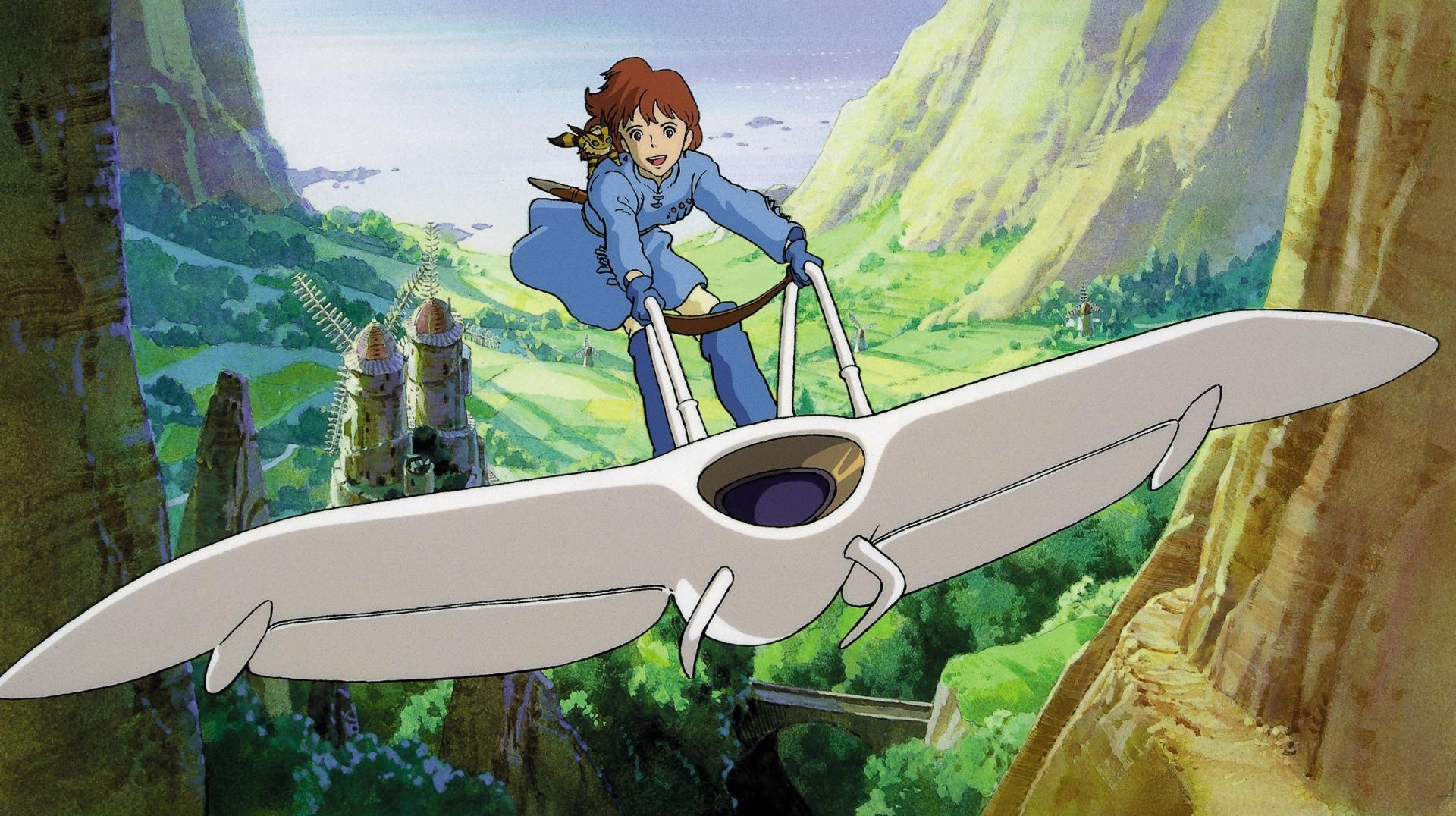 Fotograma de 'Nausicaä del Valle del Viento', filme de 1984 del del Studio Ghibli