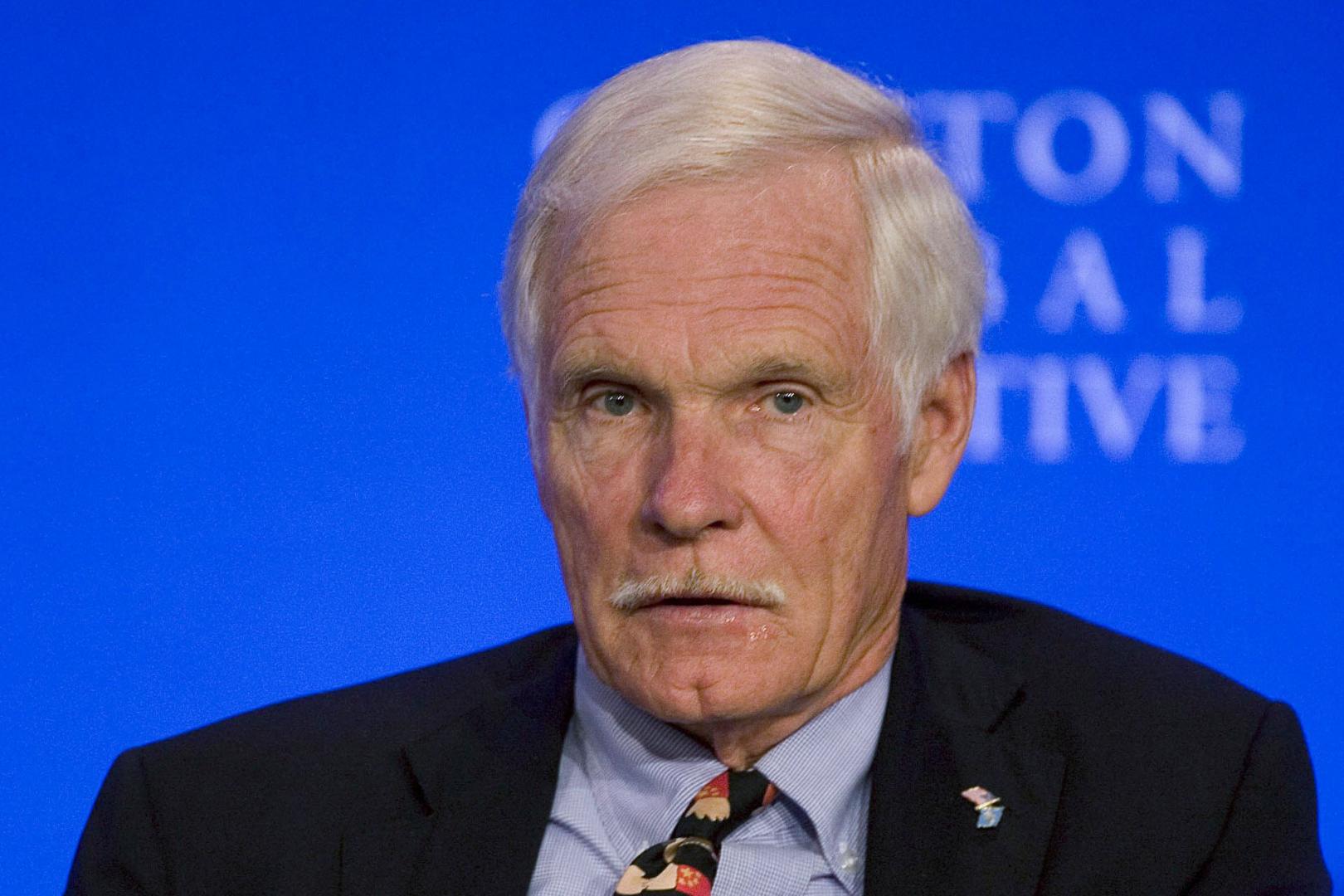 Ted Turner, en una fotografía de 2009