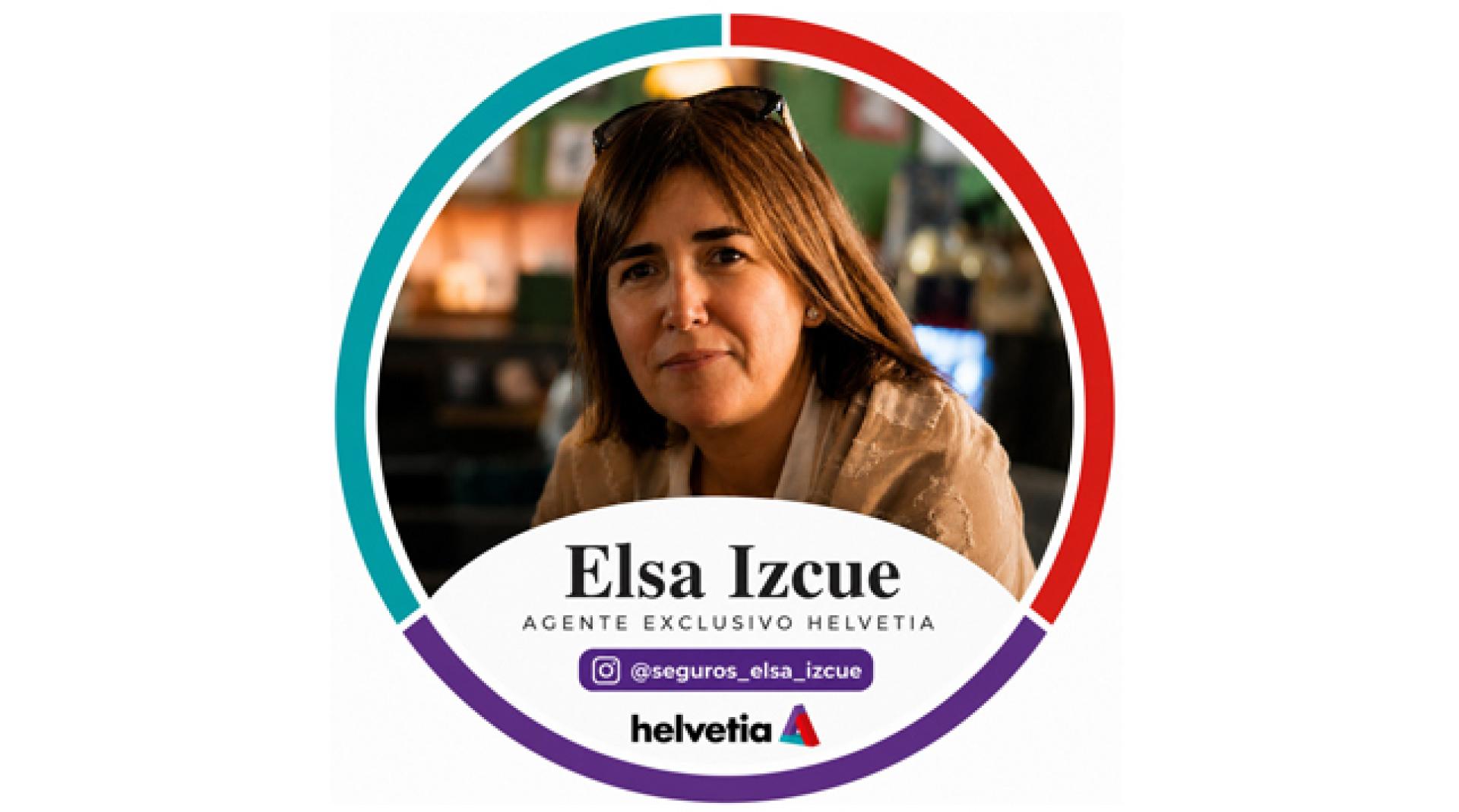 Elsa Izcue Martínez de Murguía, agente de seguros exclusiva de Helvetia Seguros