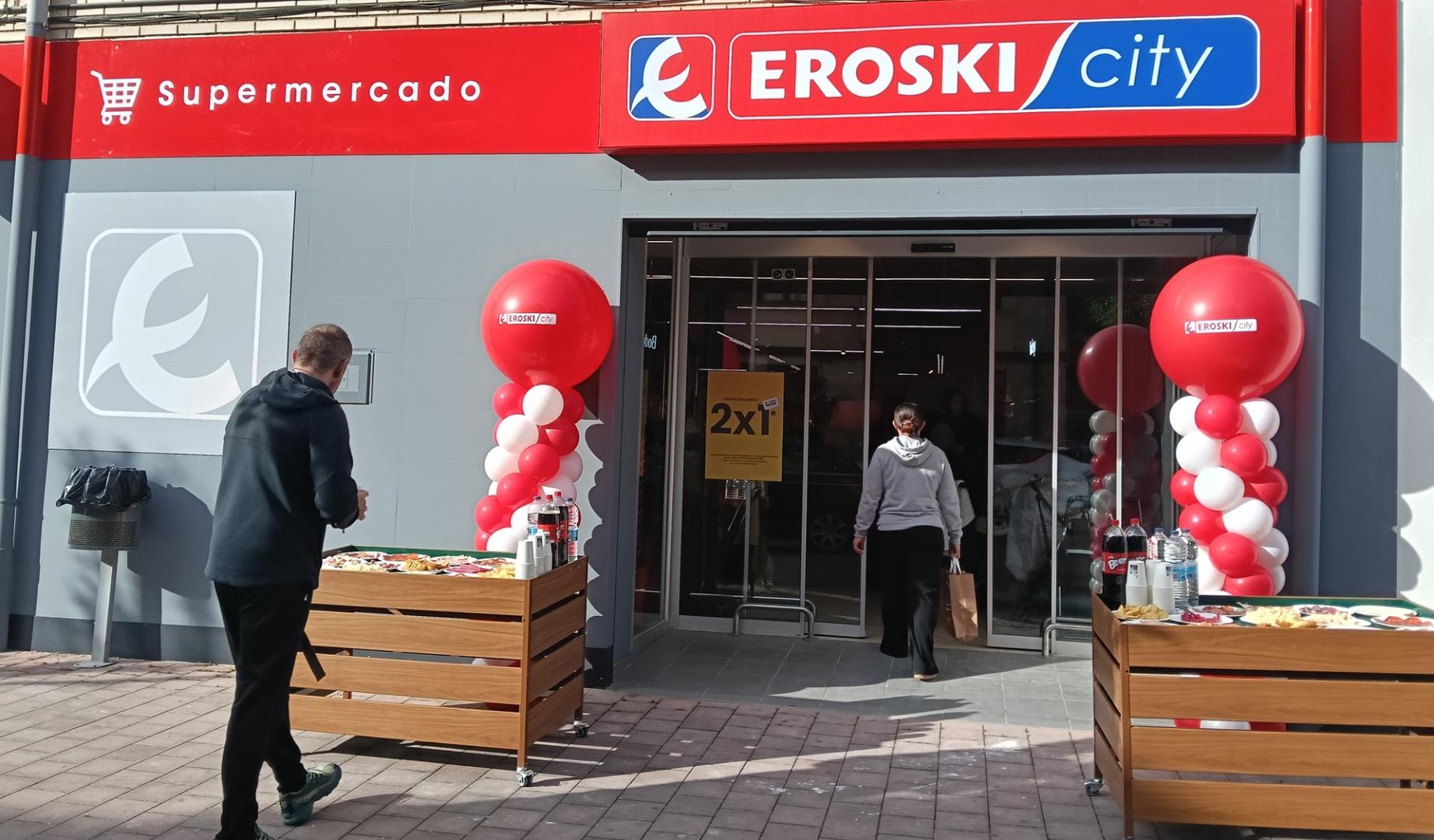 Eroski inaugura un nuevo supermercado en Villafranca