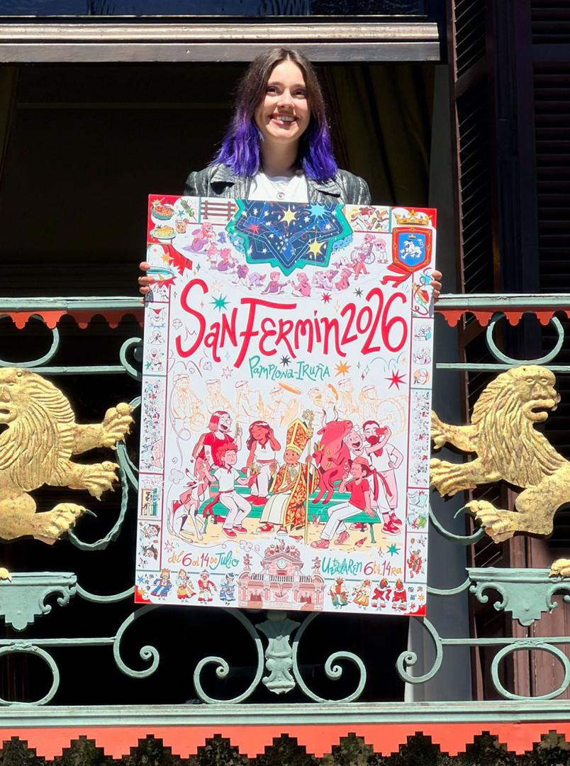 Marta Garatea cartel san fermin