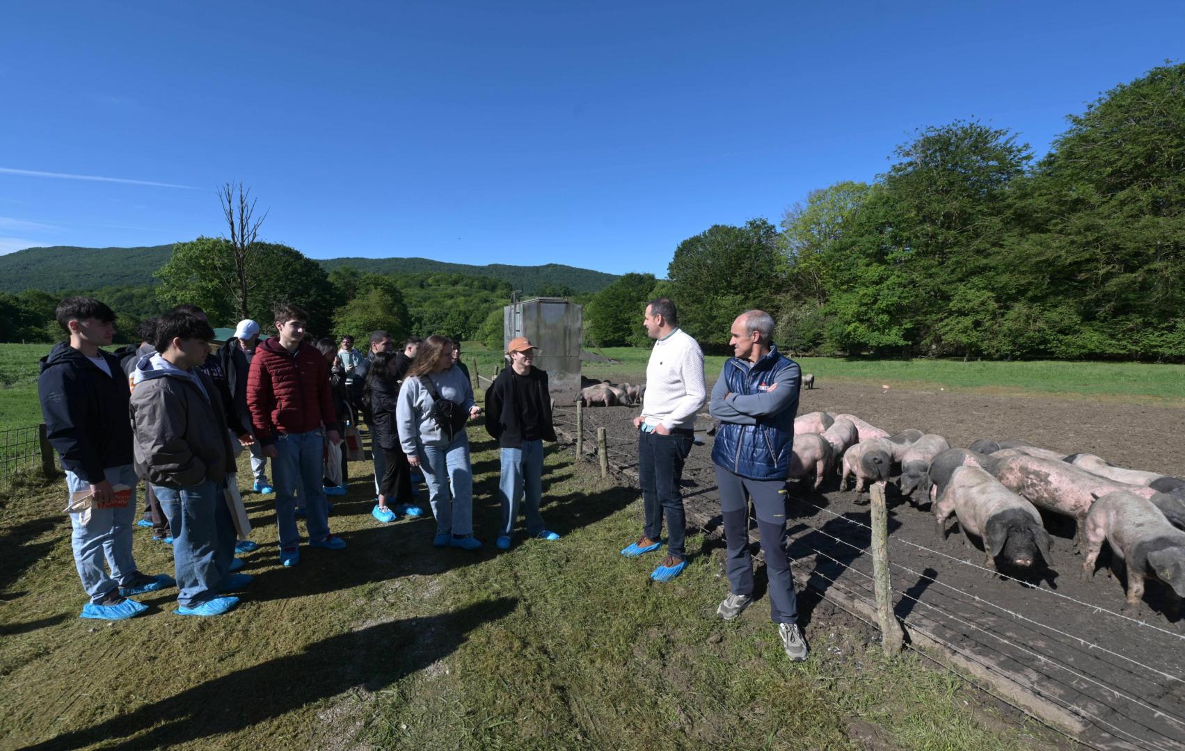 El alumnado conoció proyectos singulares ligados a la ganadería y la transformación alimentaria, como Maskarada
