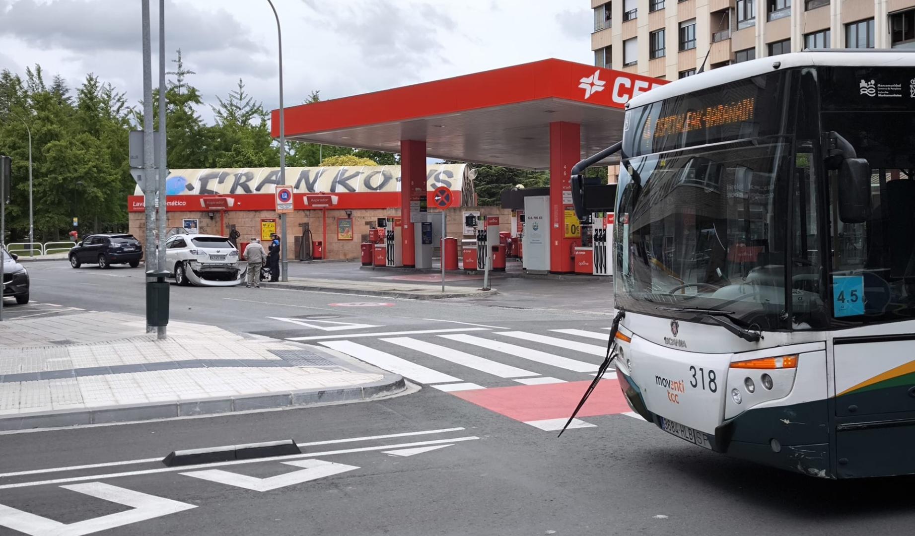 La villavesa que se ha visto involucrada en el accidente