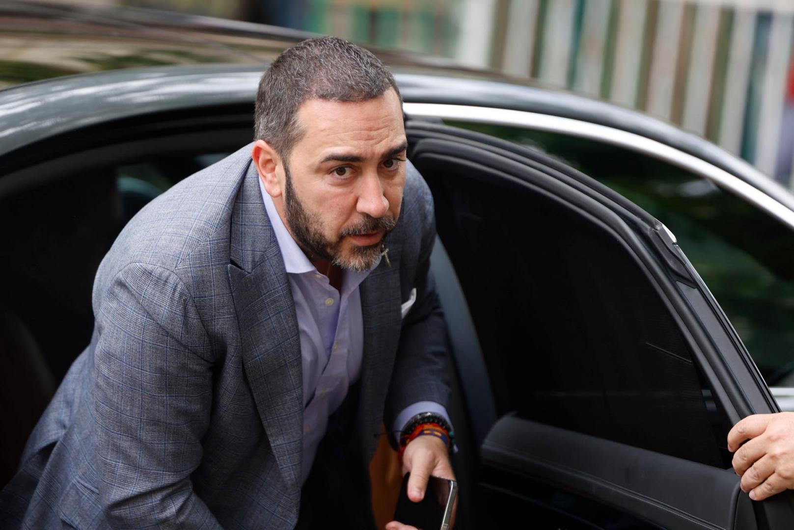 Víctor de Aldama, a su llegada al Tribunal Supremo en Madrid el pasado 4 de mayo