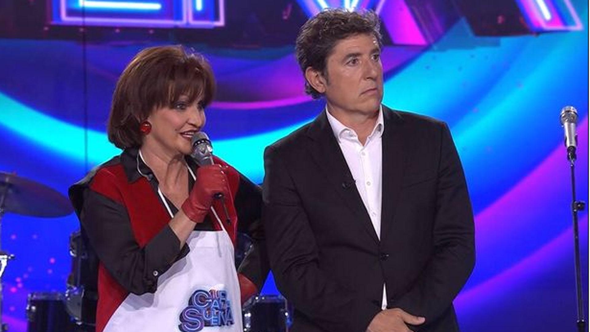 Samantha Vallejo-Nágera se transformó en Concha Velasco en 'Tu cara me suena'
