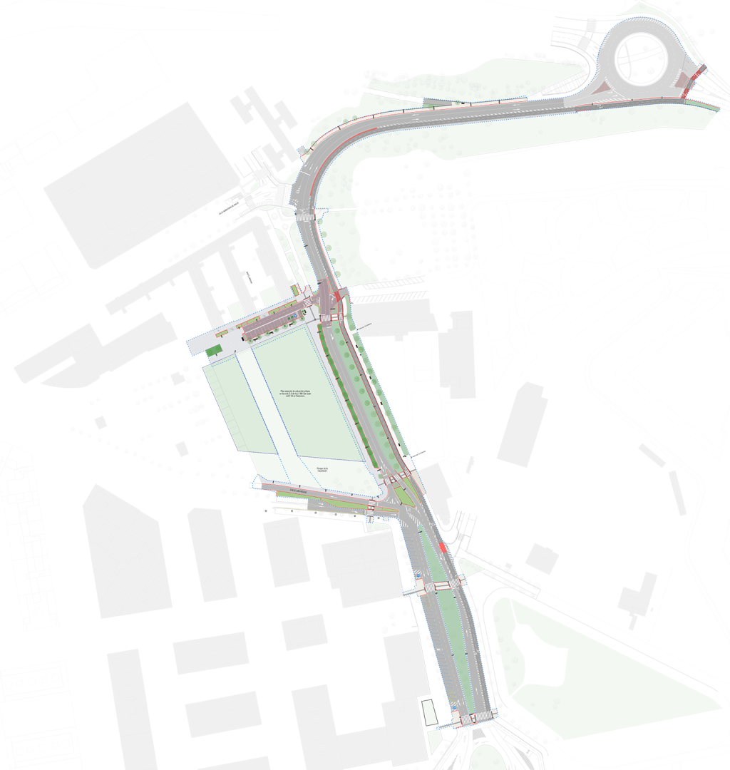 Proyecto de reforma de la cuesta de la Reina y las calles adyacentes