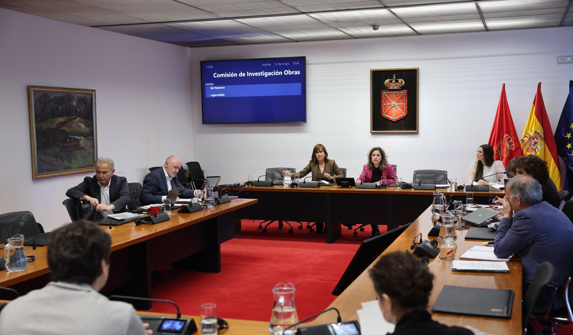 Uxue Barkos, en la comisión de investigación sobre Belate en el Parlamento de Navarra