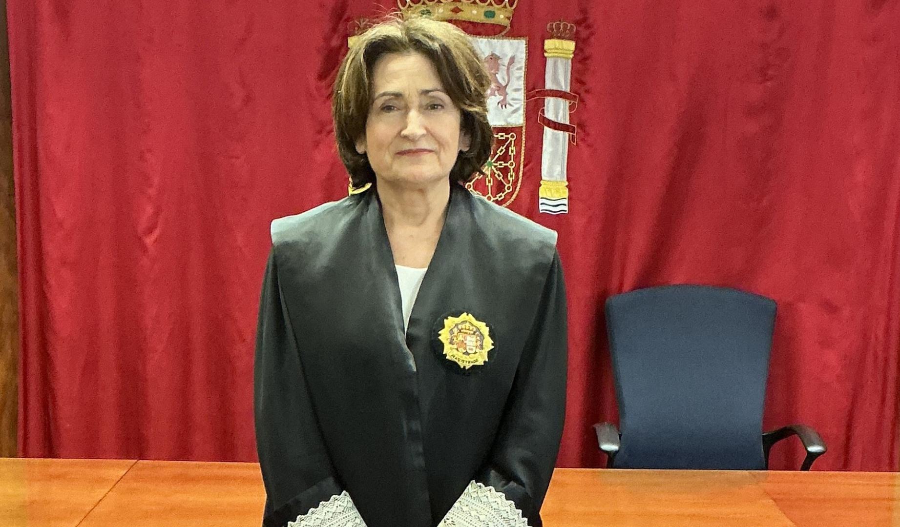 La magistrada Rebeca Alonso Adrián