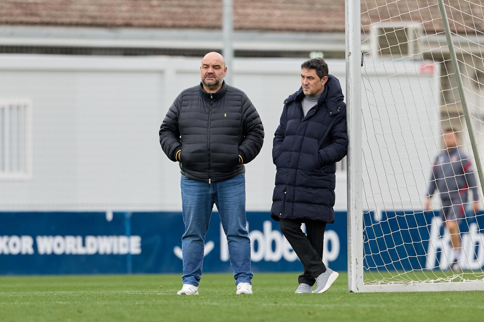 Cata y Braulio, en una sesión reciente en Tajonar