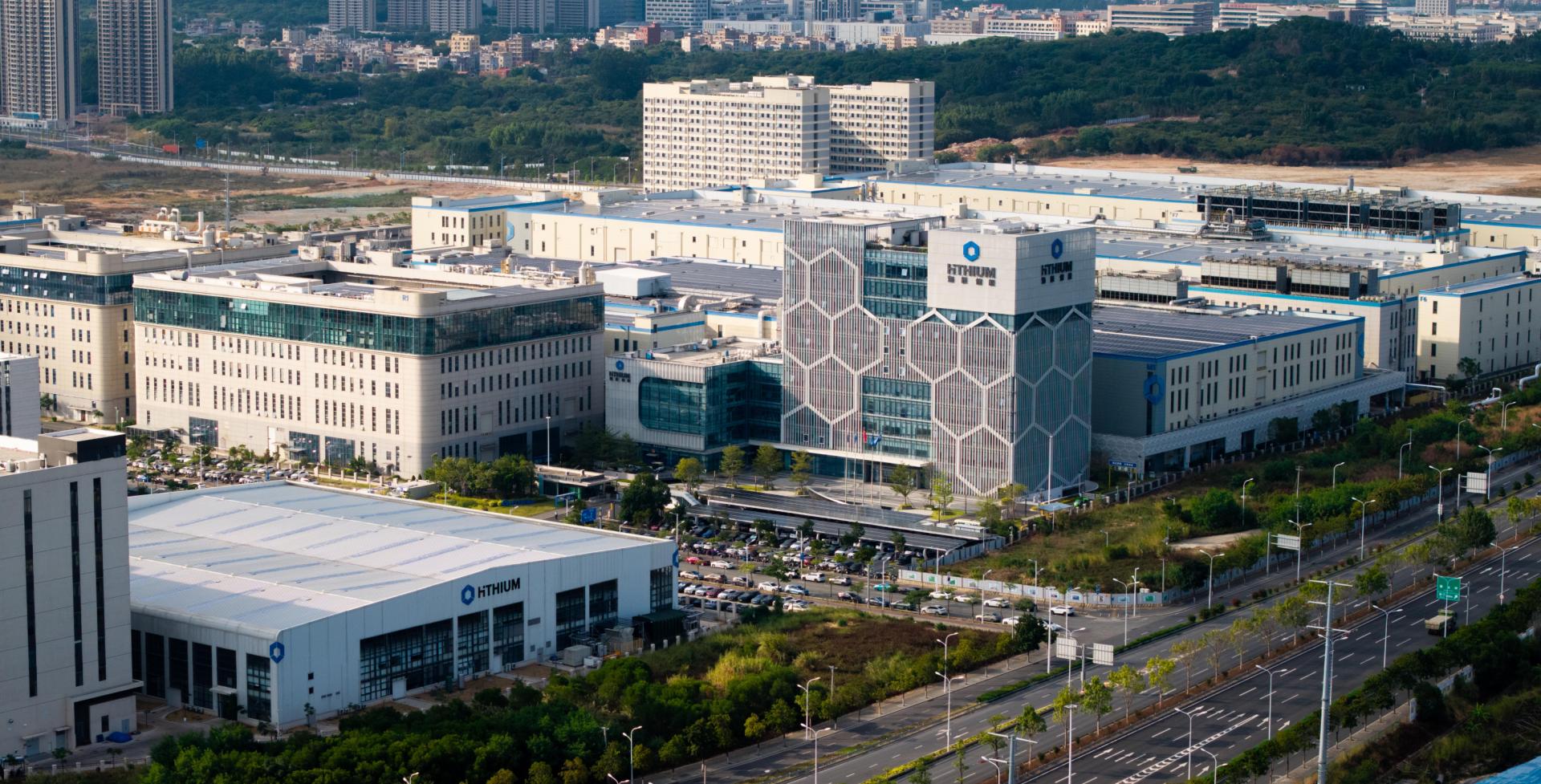 Oficinas centrales de Hithium en la localidad china de Xiamen