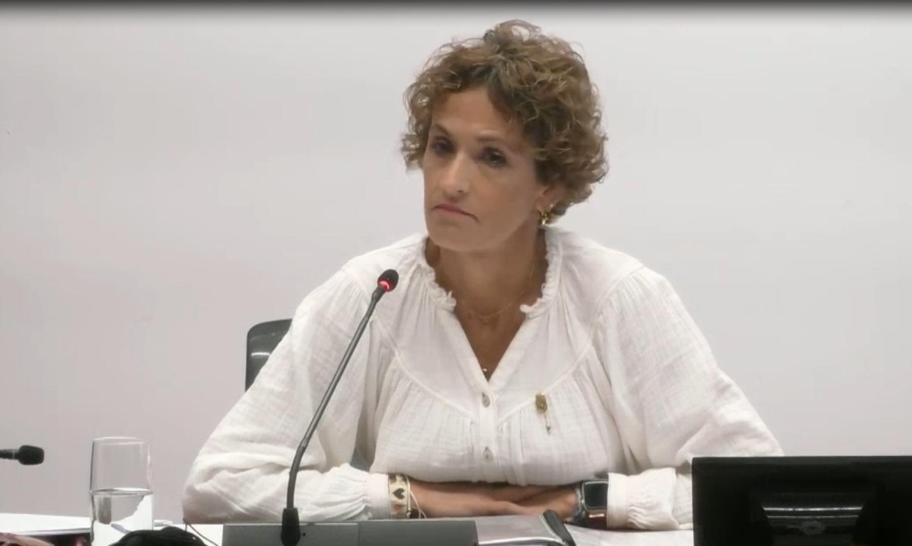 Vídeo: María Chivite responde a si fue Santos Cerdán quien pacto el la formación del Gobierno de Navarra con otras formaciones políticas