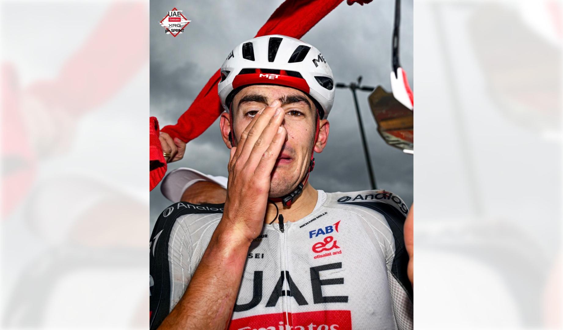 Igor Arrieta, emocionado