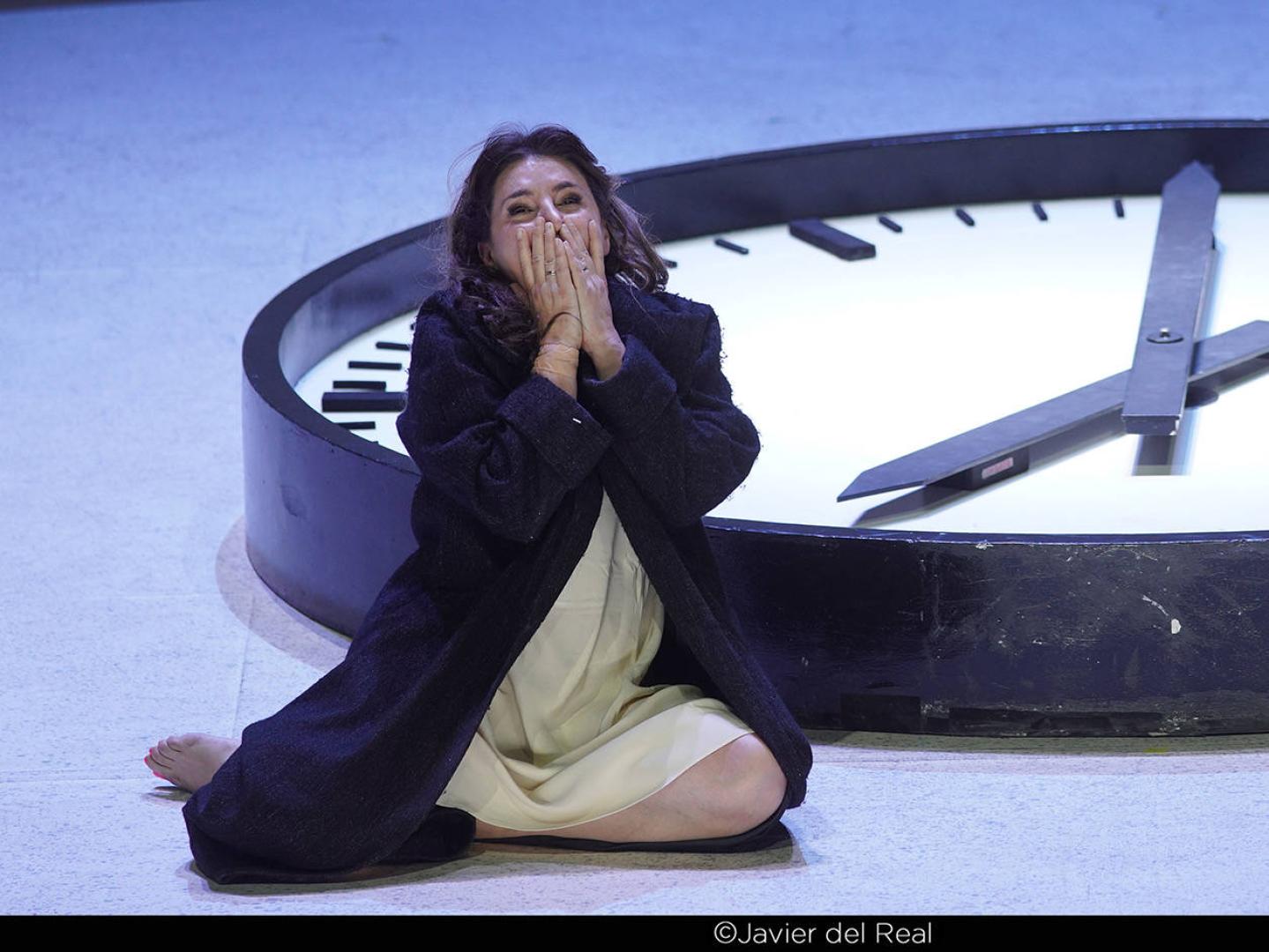 Sabina Puértolas (Violetta) recibió una gran ovación en el Teatro Real al finalizar 'La traviata'.