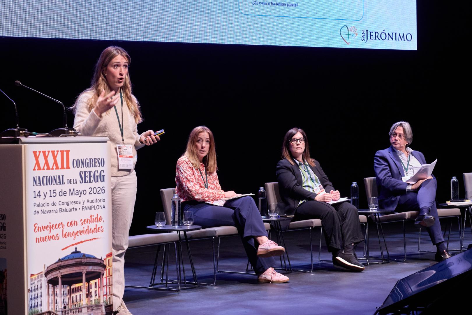 Garazi Larunbe, Idoia Urmeneta, Nuria Carcavilla y Juan Manuel Fernández Sarmiento hablaron sobre la implementación de la IA