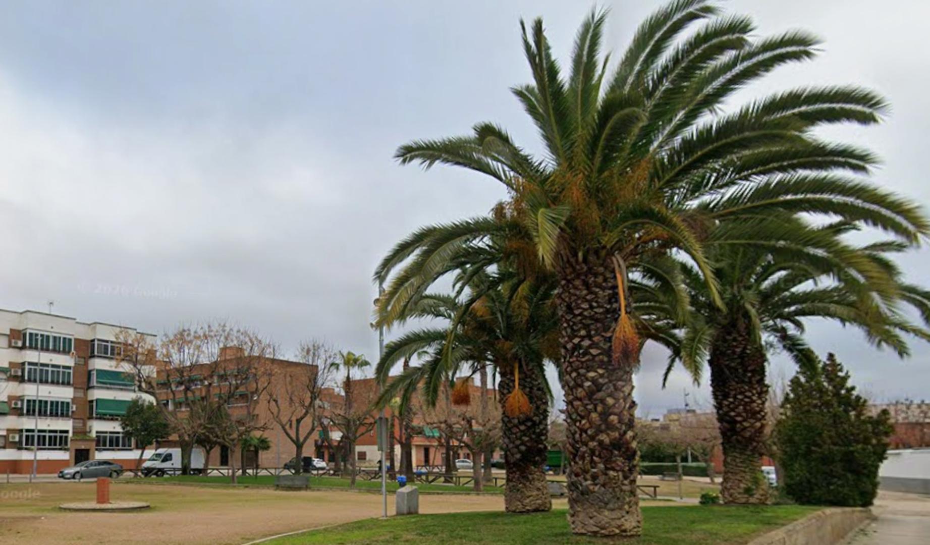 Plaza Rafael Alberti, de Villanueva de la Serena, donde ha tenido lugar el suceso