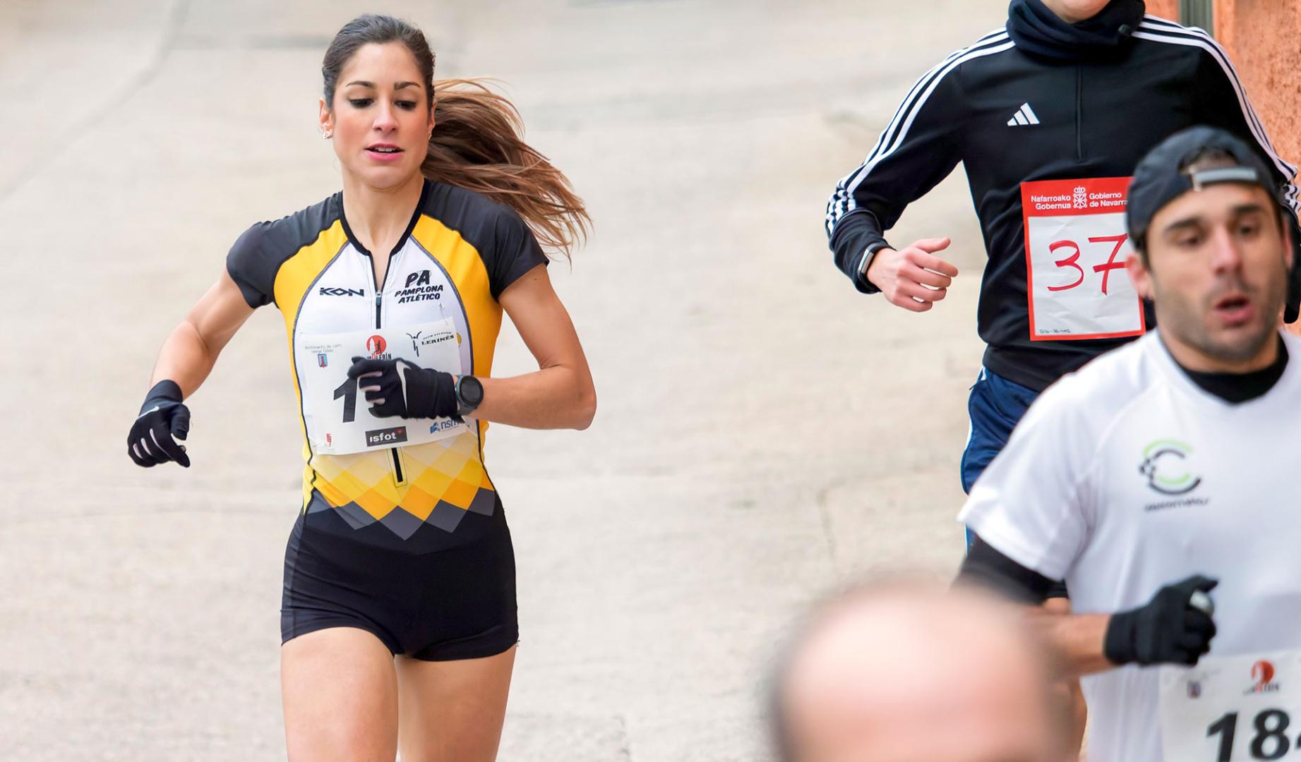 Alicia Carrera, atleta del Grupompleo
