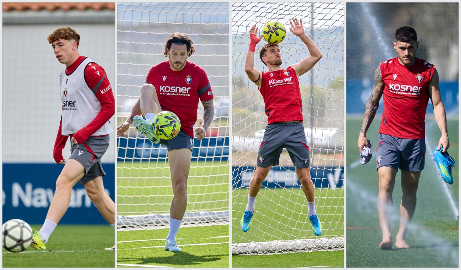 Victor Muñoz, Juan Cruz, Kike Barja y Javi Galán