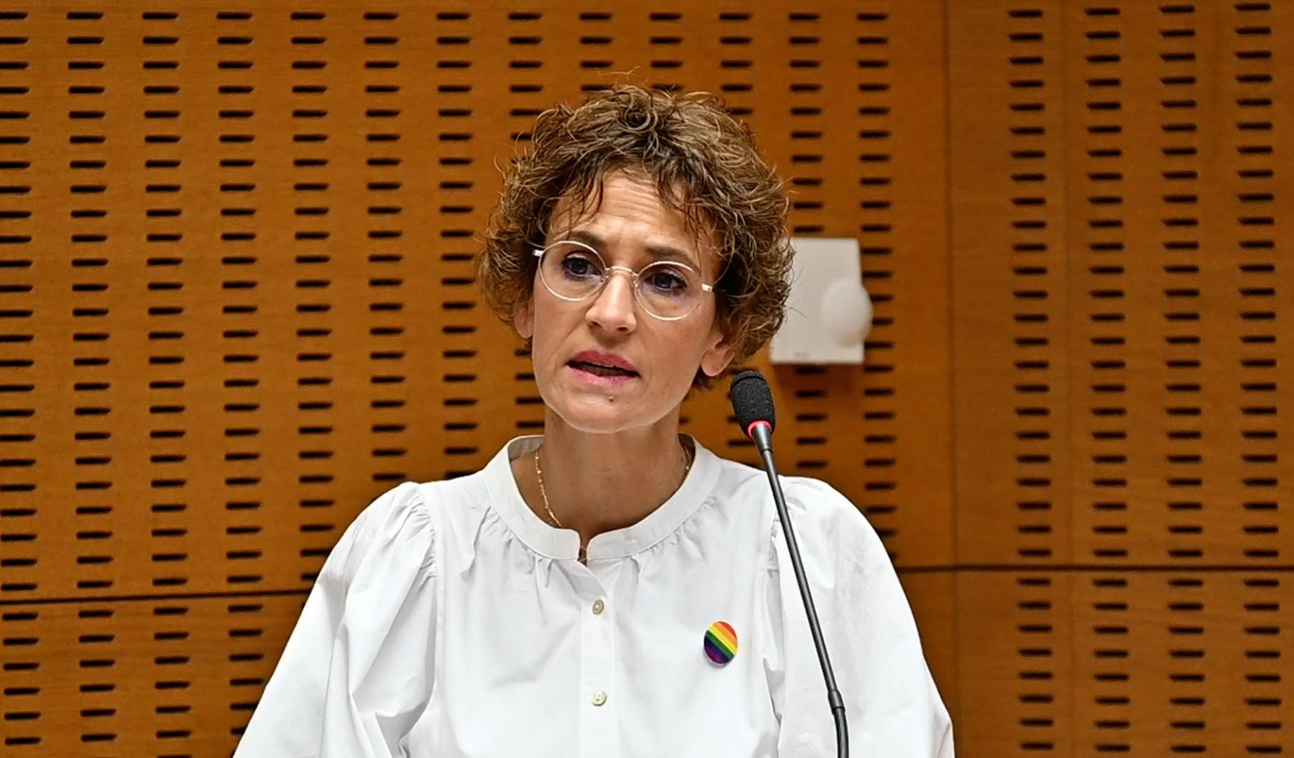 María Chivite, este domingo en Marcilla