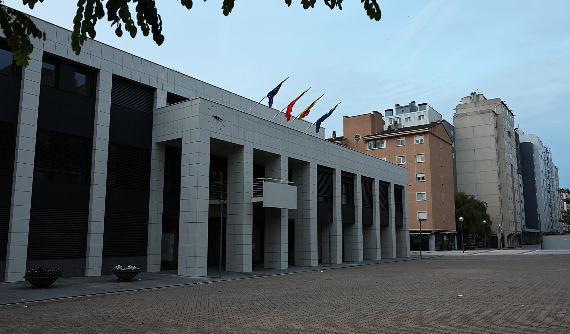 Exterior del Ayuntamiento de Barañáin, donde se prevén algunas inversiones tras la reforma